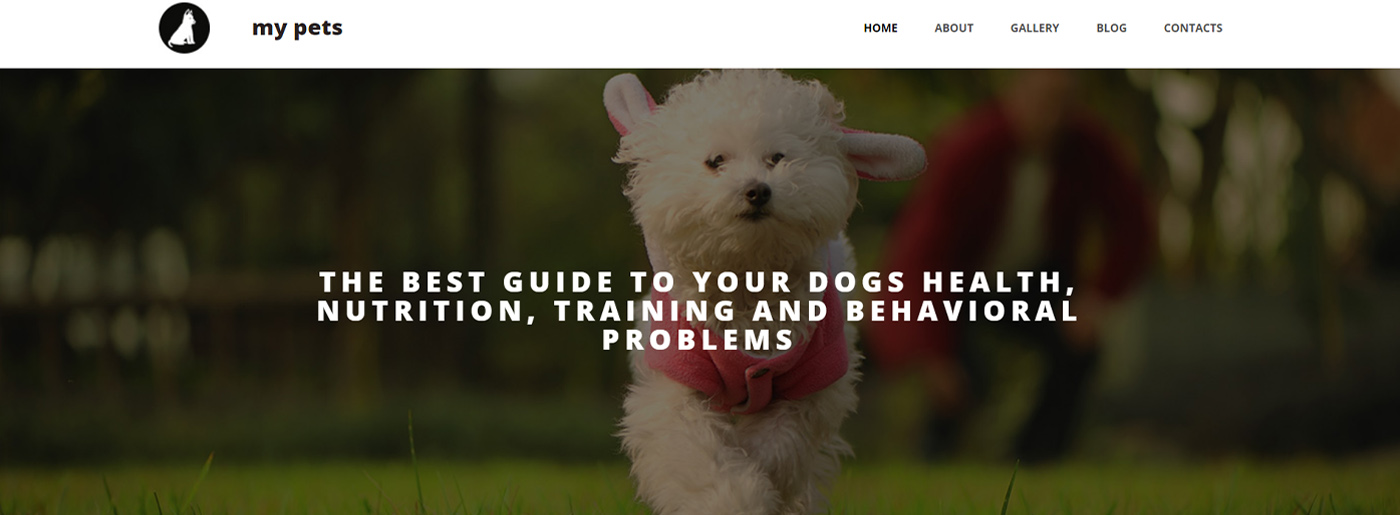 Dog Website