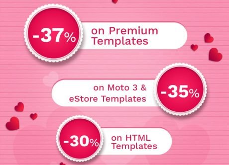 3 Reasons to Participate in MotoCMS Valentine's Day Sale
