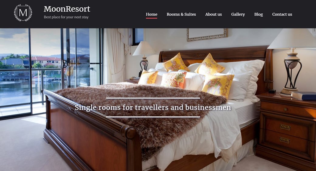 resort website