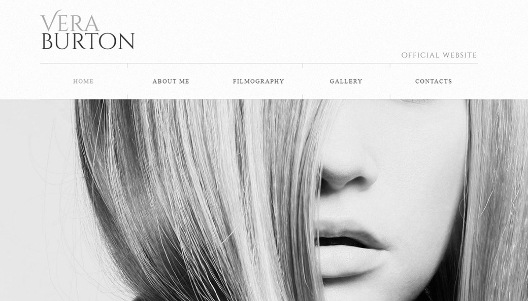 Сайт-визитка для музыкального исполнителя