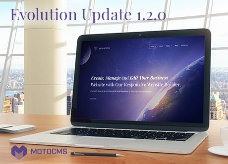Das neue Evolution Update: zwei neue zusätzliche Startseiten
