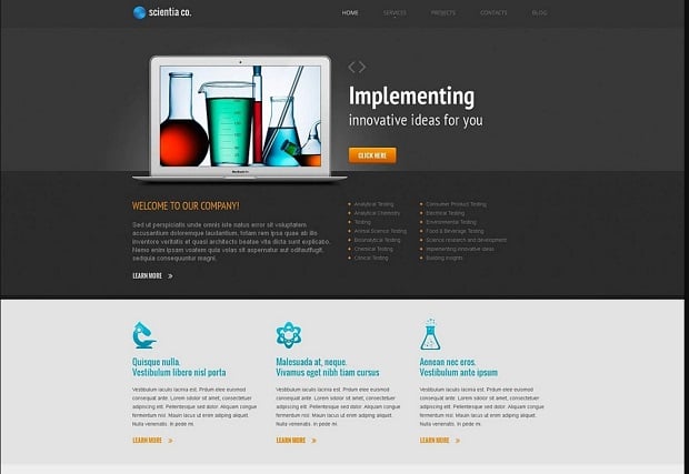 How to make a science website - scientia