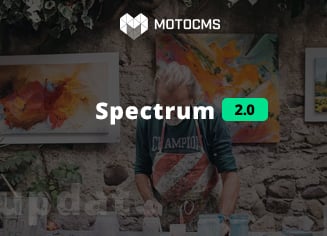 MotoCMS spectrum 2.0 update - featured