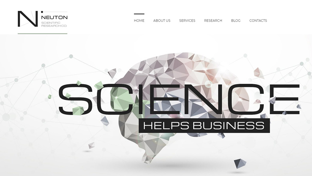 Адаптивный шаблон сайта Neuton