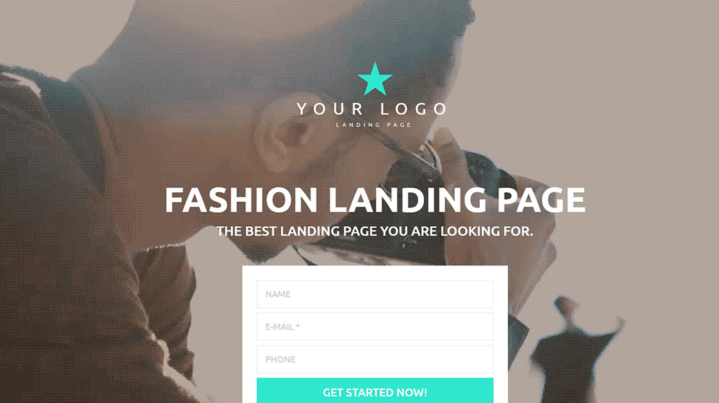 Шаблон для индустрии моды