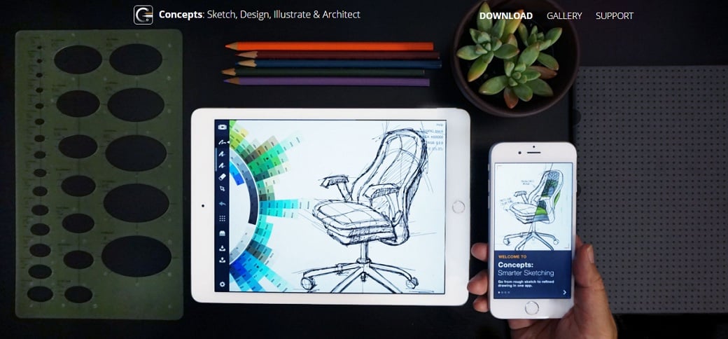 Creative Sketch App Draw Online Web Design for Adult