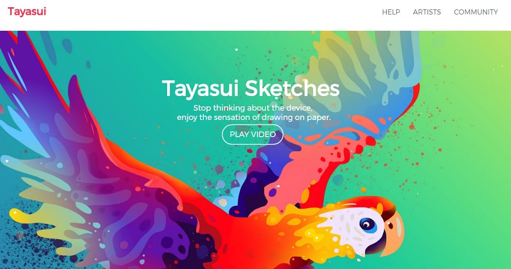 Free drawing apps - Tayasui