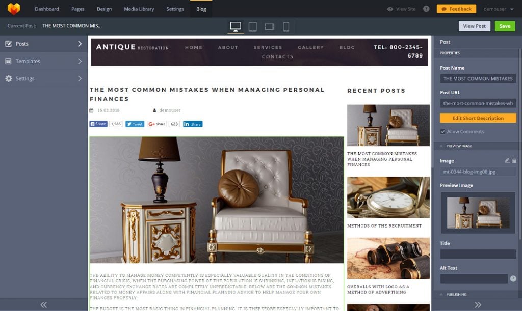 5 Smashing Tips on How to Make an Antique site