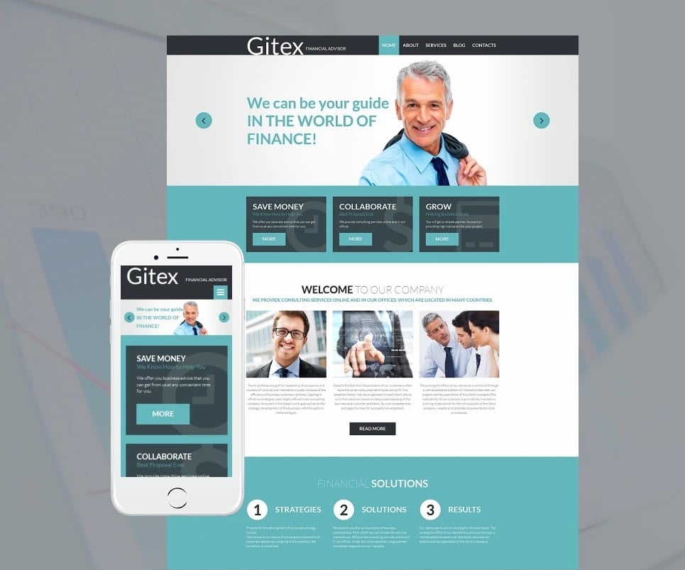 How to make a financial website - Gitex