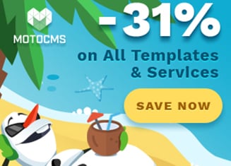 31% MotoCMS Discount on All Templates and Services – Last Summer Sale