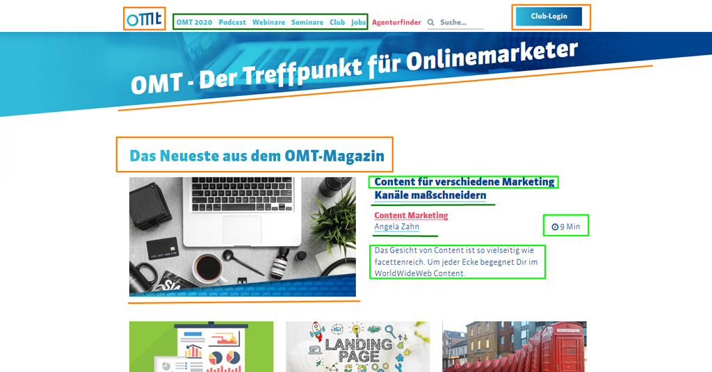 omt magazin farben verwendung