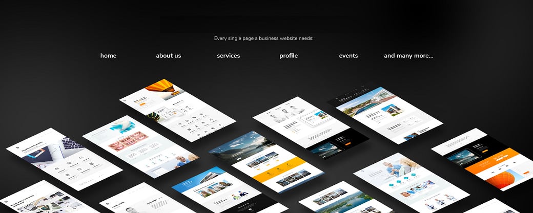 Skyline Business Website Design is Here - Twenty Pages