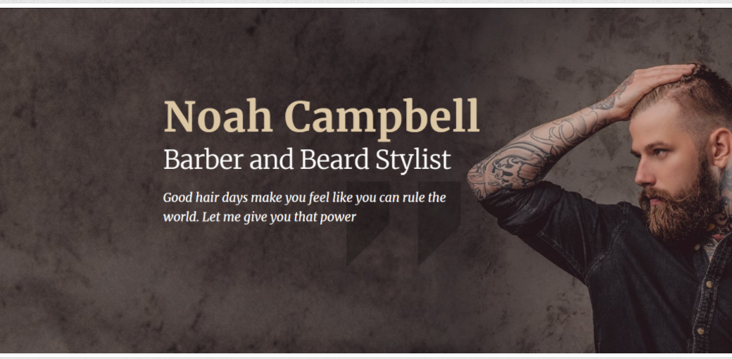  Lebenslauf Vorlage für Barbier und Bartstylist 