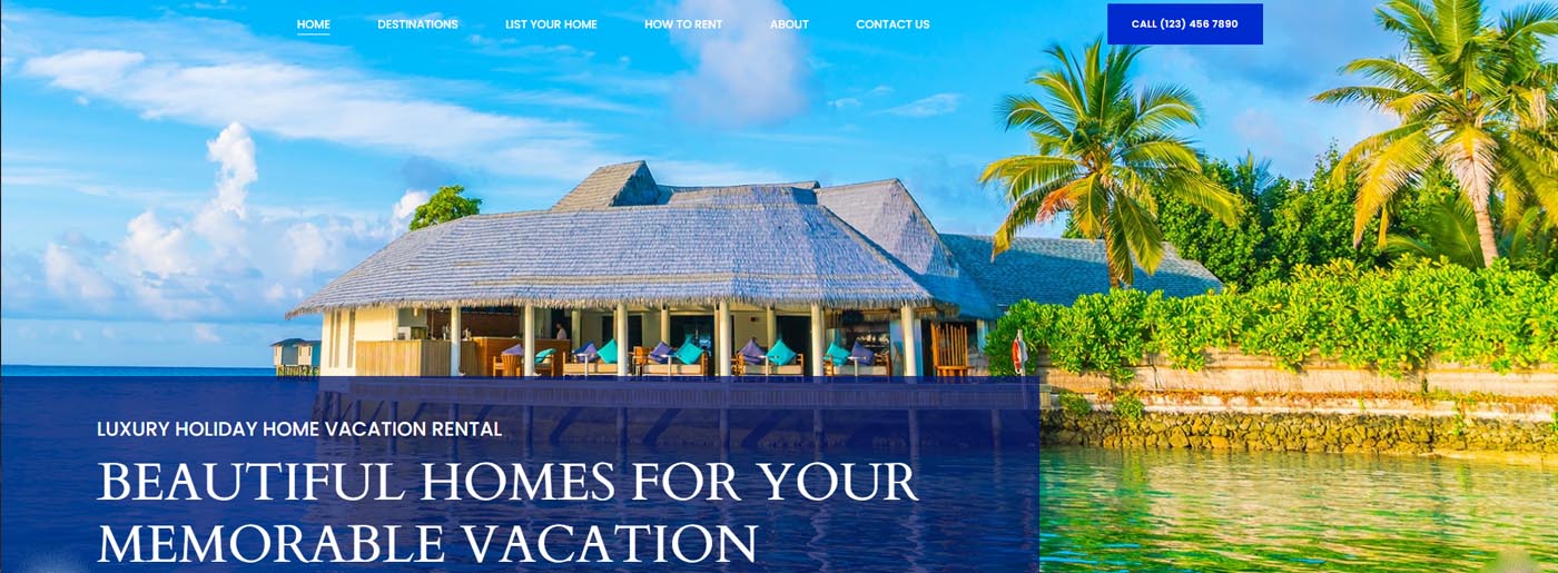 Vacation Rentals Website