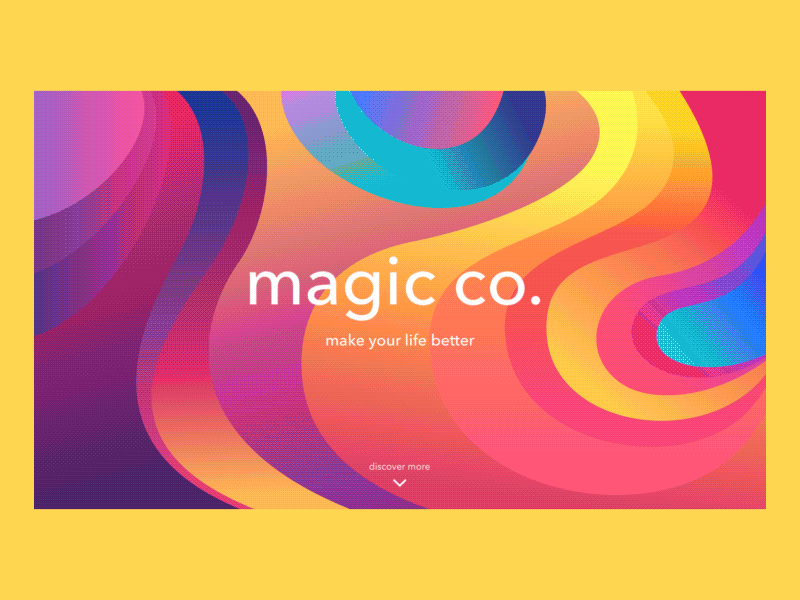 MagicCo Minimal UI Motion Design Image