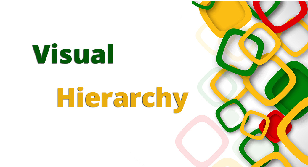 visual hierarchy web design featured image