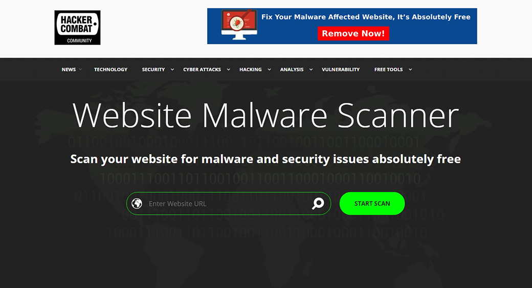 free malware scanner hackercombat