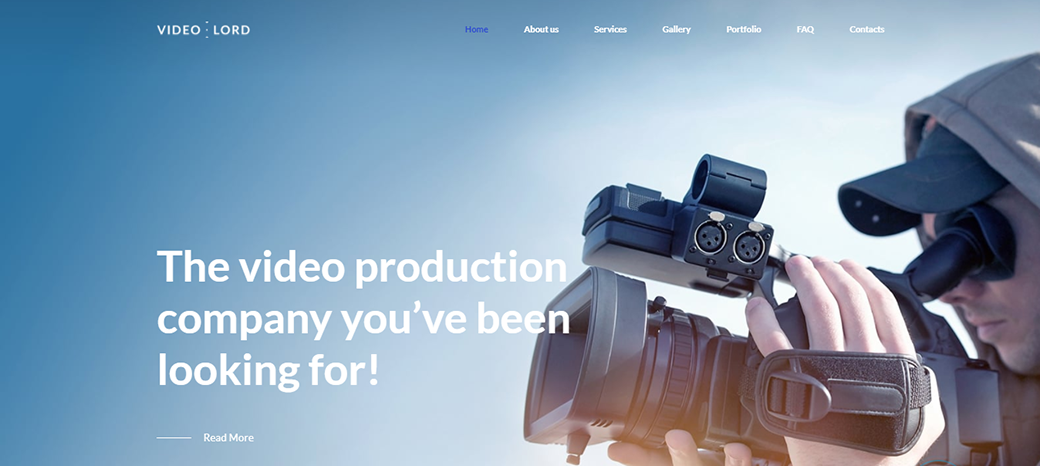 Video Production Studio Premium Template