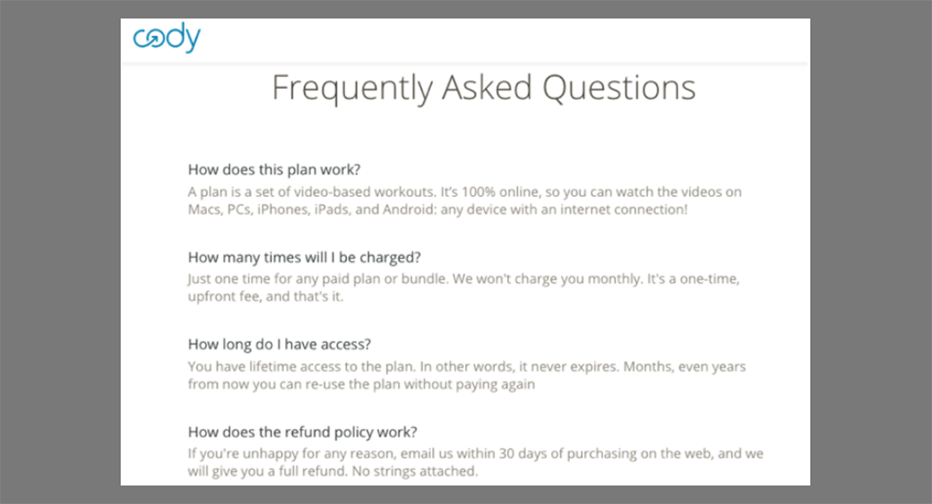 best faq page design image