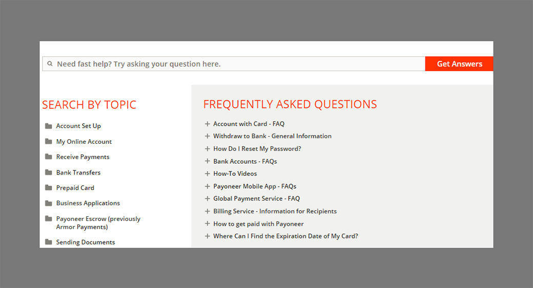 FAQ pages best examples illustration