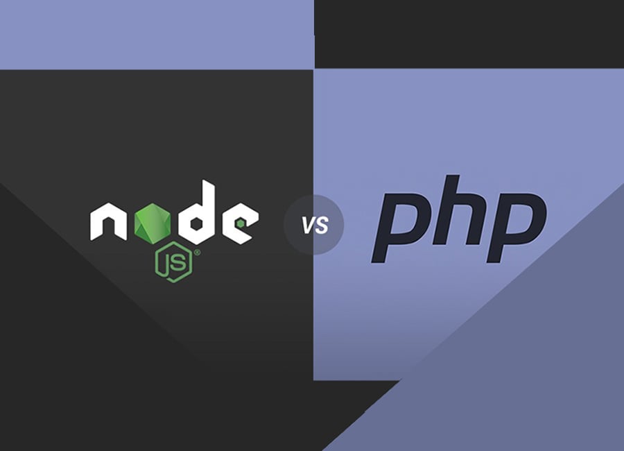 Node JS vs PHP performance featured image