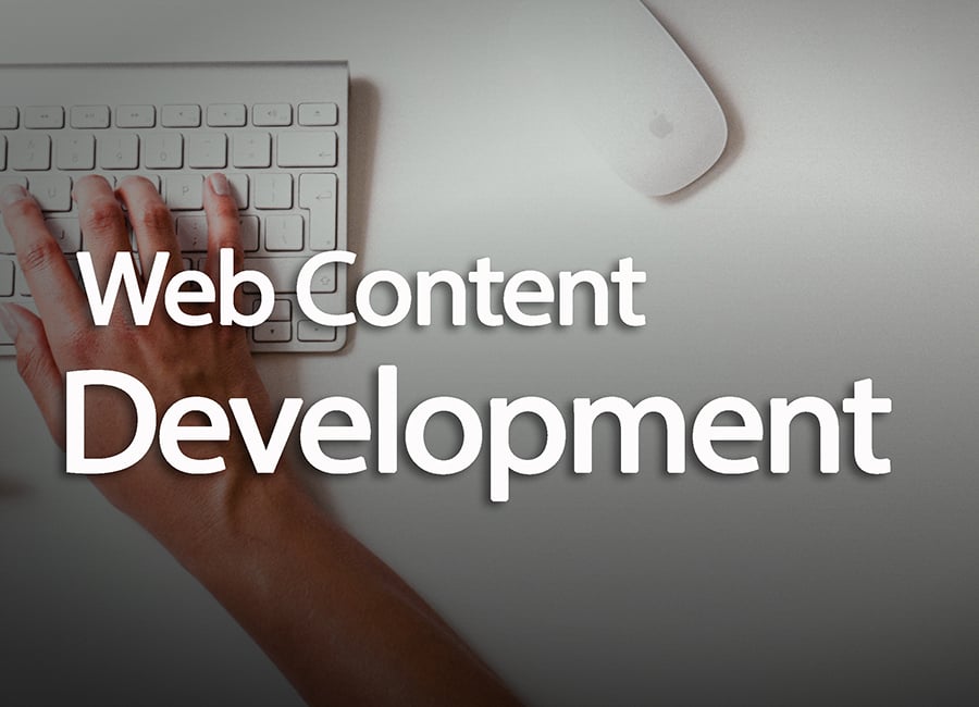 web content development featured image