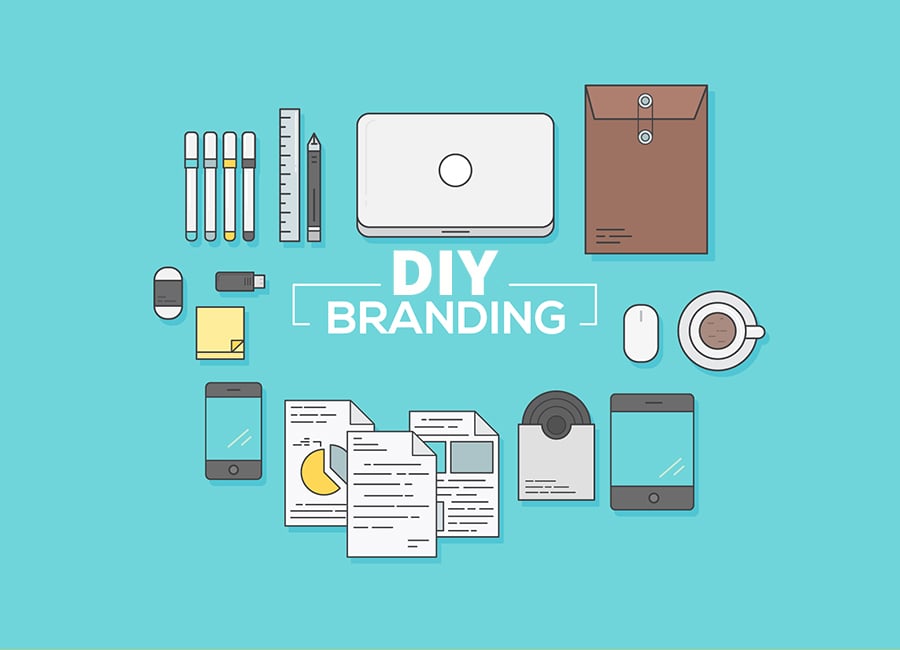 diy branding for small business featured image