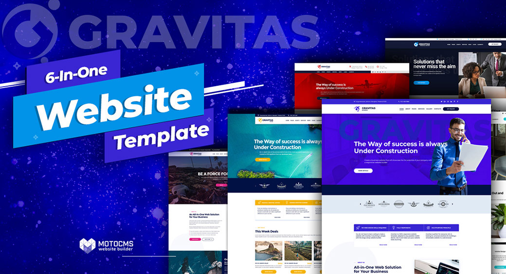 Gravitas Best Corporate Website Design main image