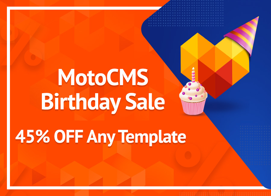 Top Website Builder MotoCMS Anniversary Sale featured image
