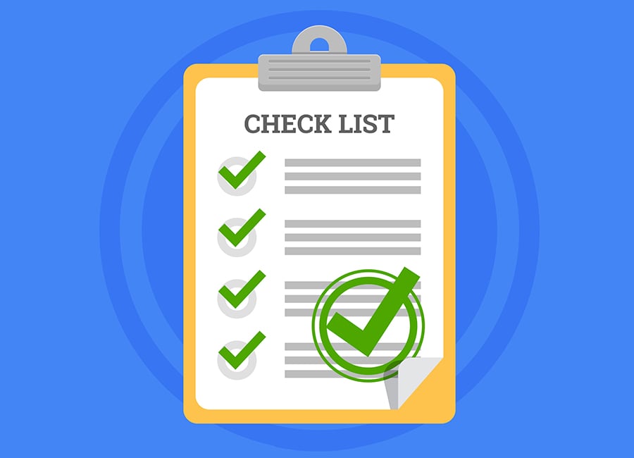 website testing checklist featured image
