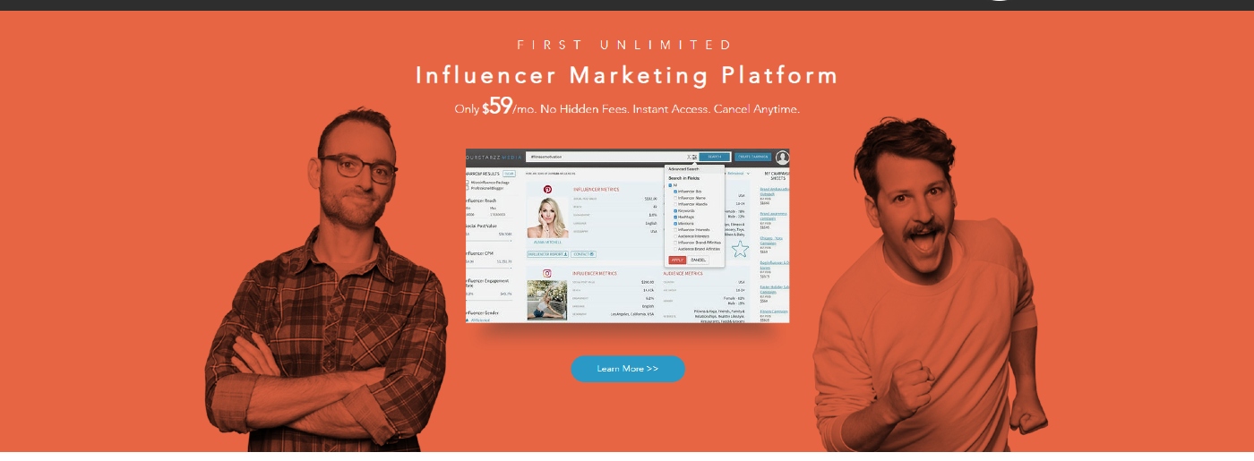 FourstarzTools for Influencer Marketing