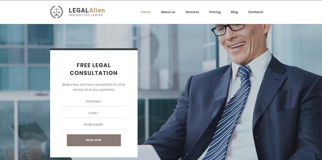 law firm website design for legal sites