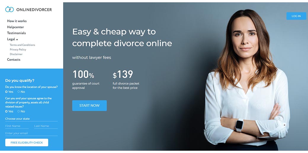Online Divorcer website