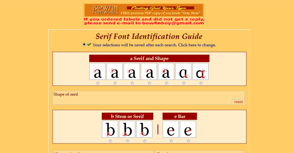 schrifterkennung Serif Font Identifikation Guide