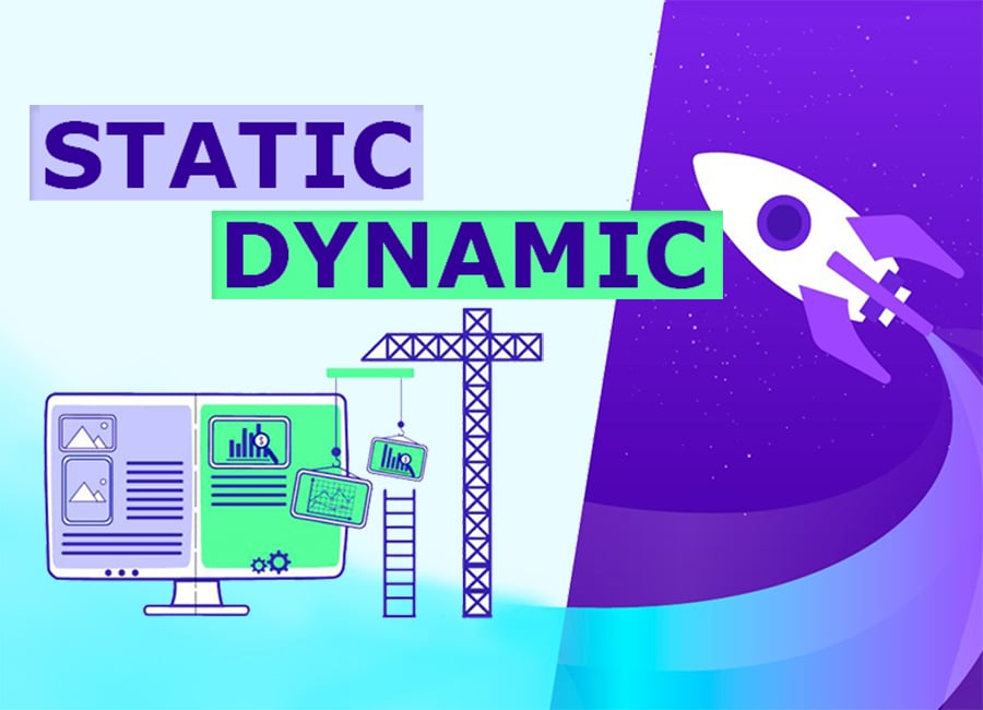 static vs dynamic website featured image
