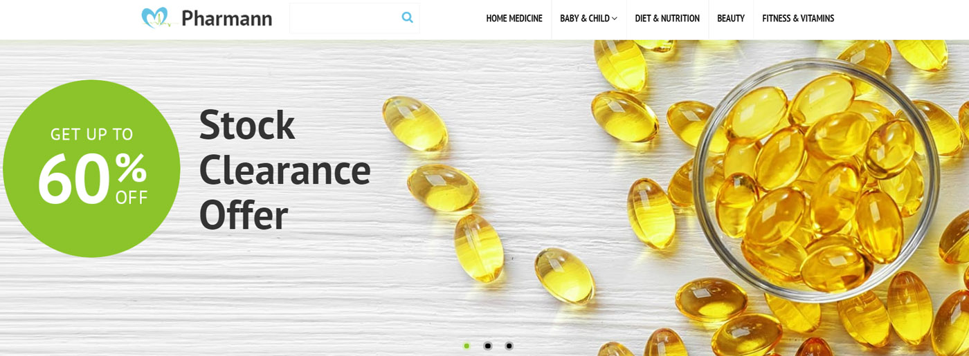 Medicine Store Website 