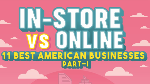 Online Shopping vs In Store Shopping – Infographics