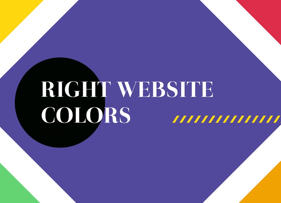 right website color featured image