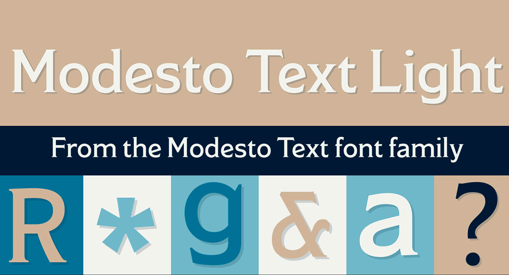 logo design fonts Modesto