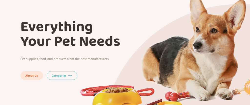 Website-Design für Zoohandlungen