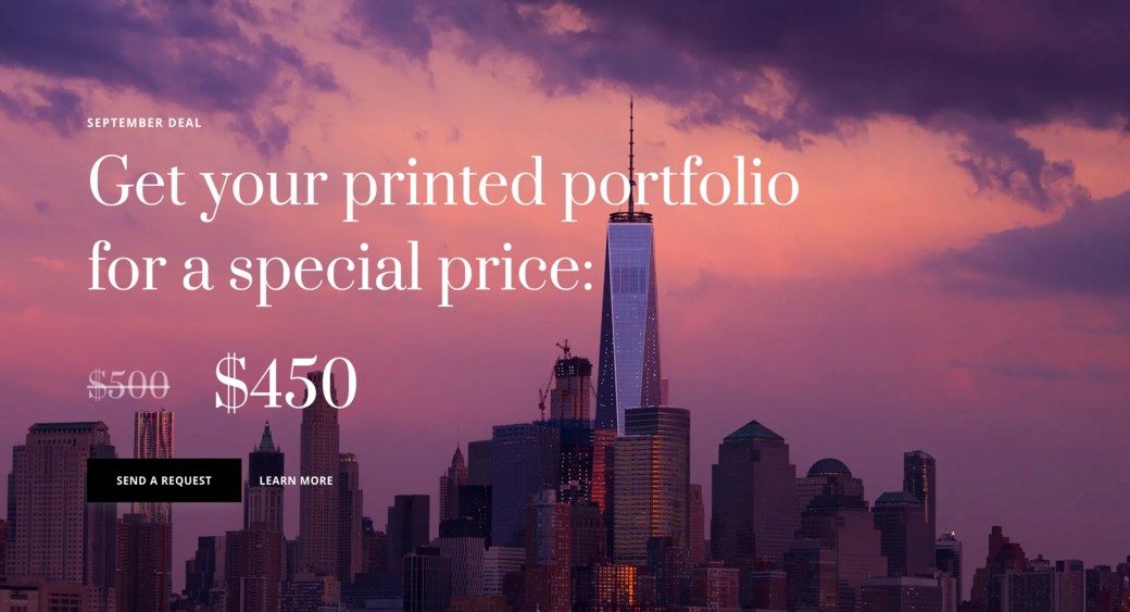 how to create an art portfolio for model agency