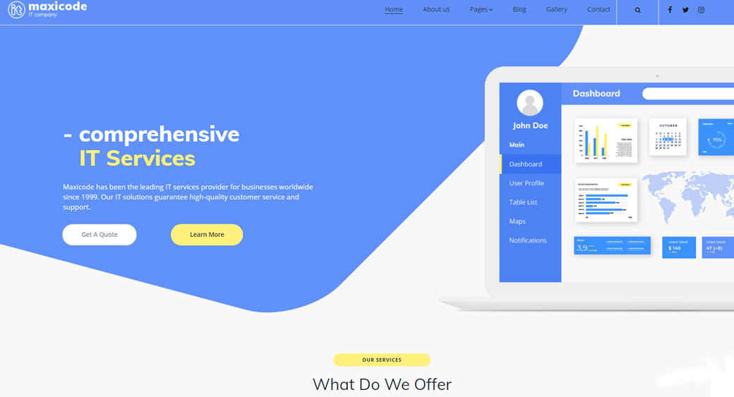 IT services Template