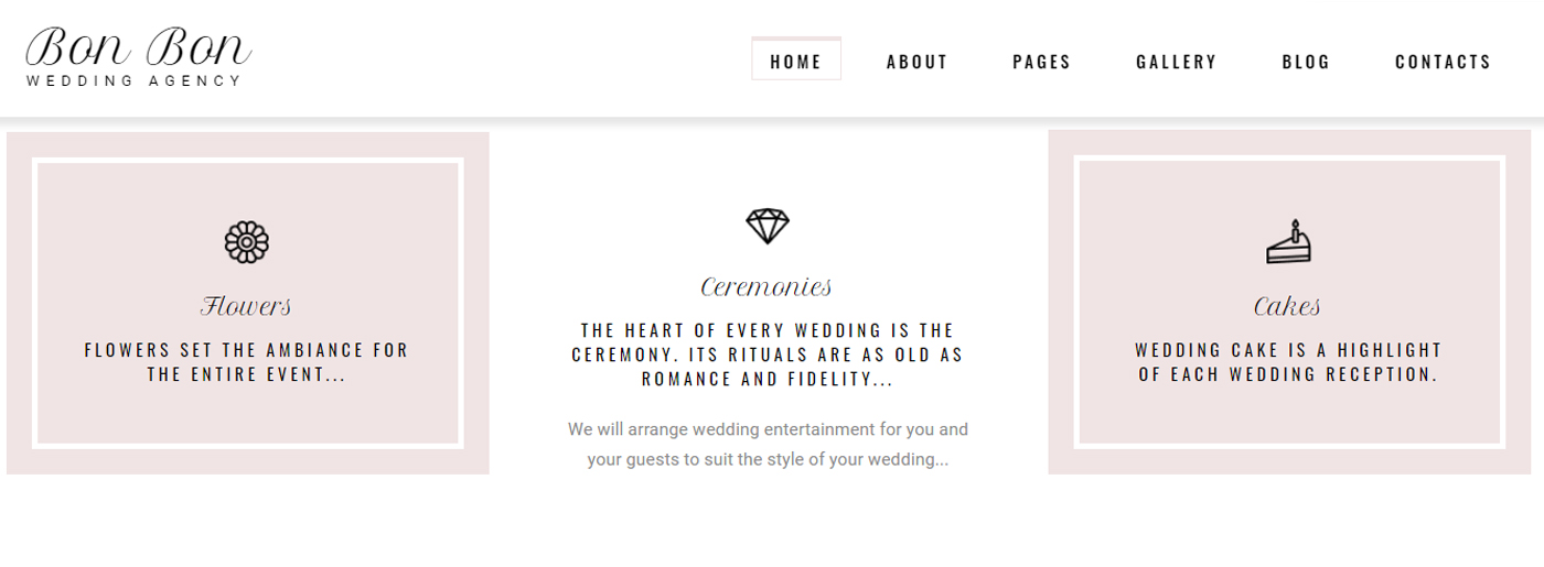 Wedding Web Design