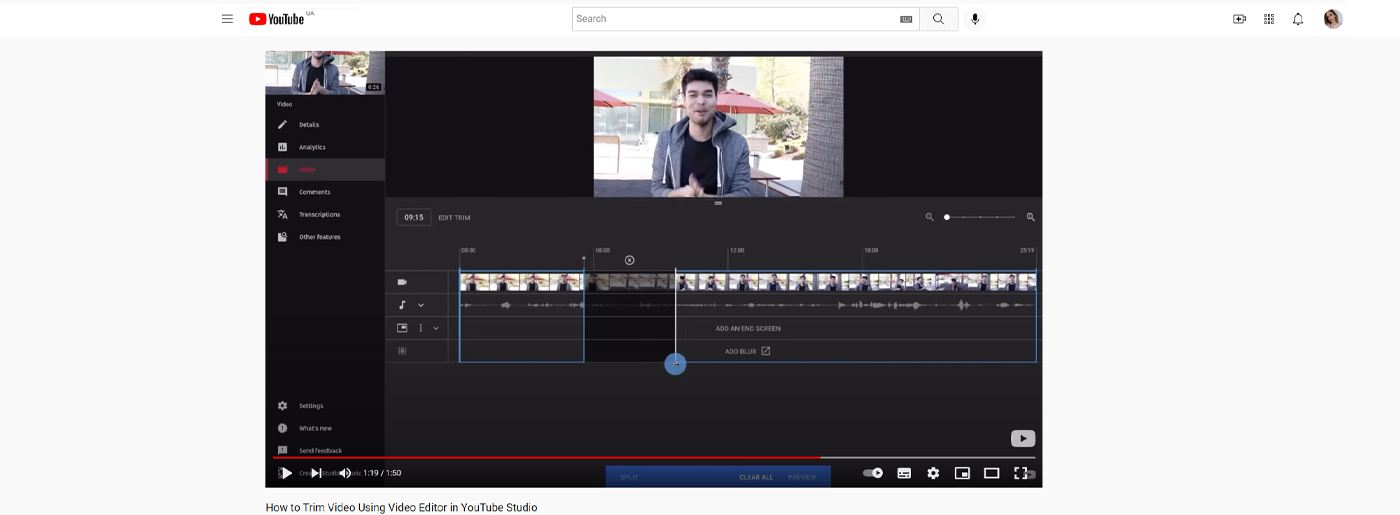 How to Trim Youtube Video