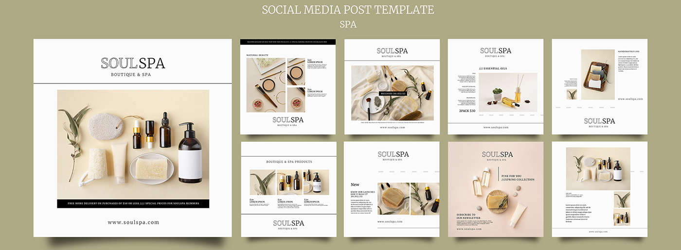 Product Catalog Instagram Post Template