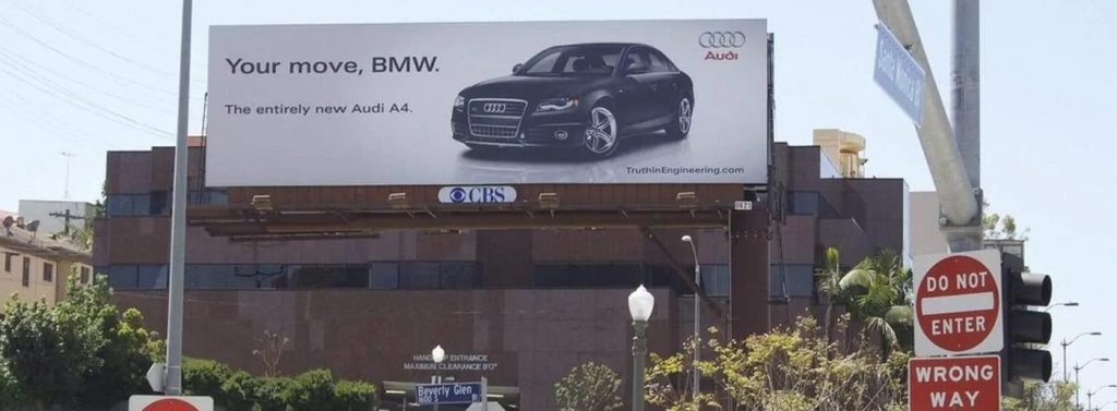 Audi billboard
