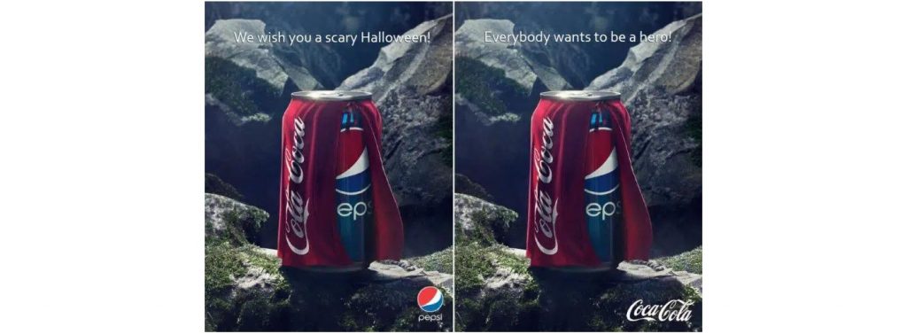 parative Advertisement - Pepsi & Coca-Cola
