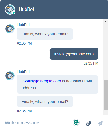 HubSpot Qualify Leads Chatbot