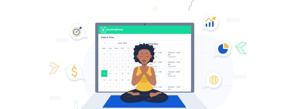 Yoga Buisness with BookingPress