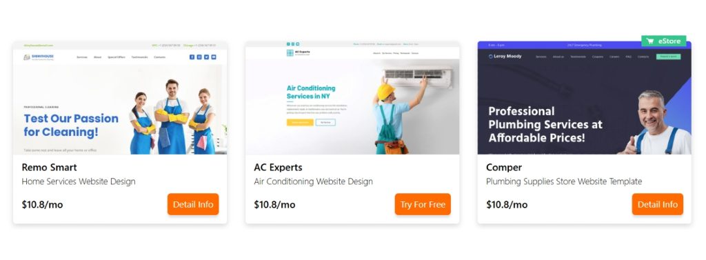 Maintenance Services Templates